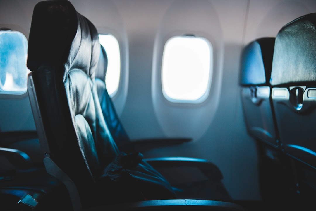 black passenger seat,