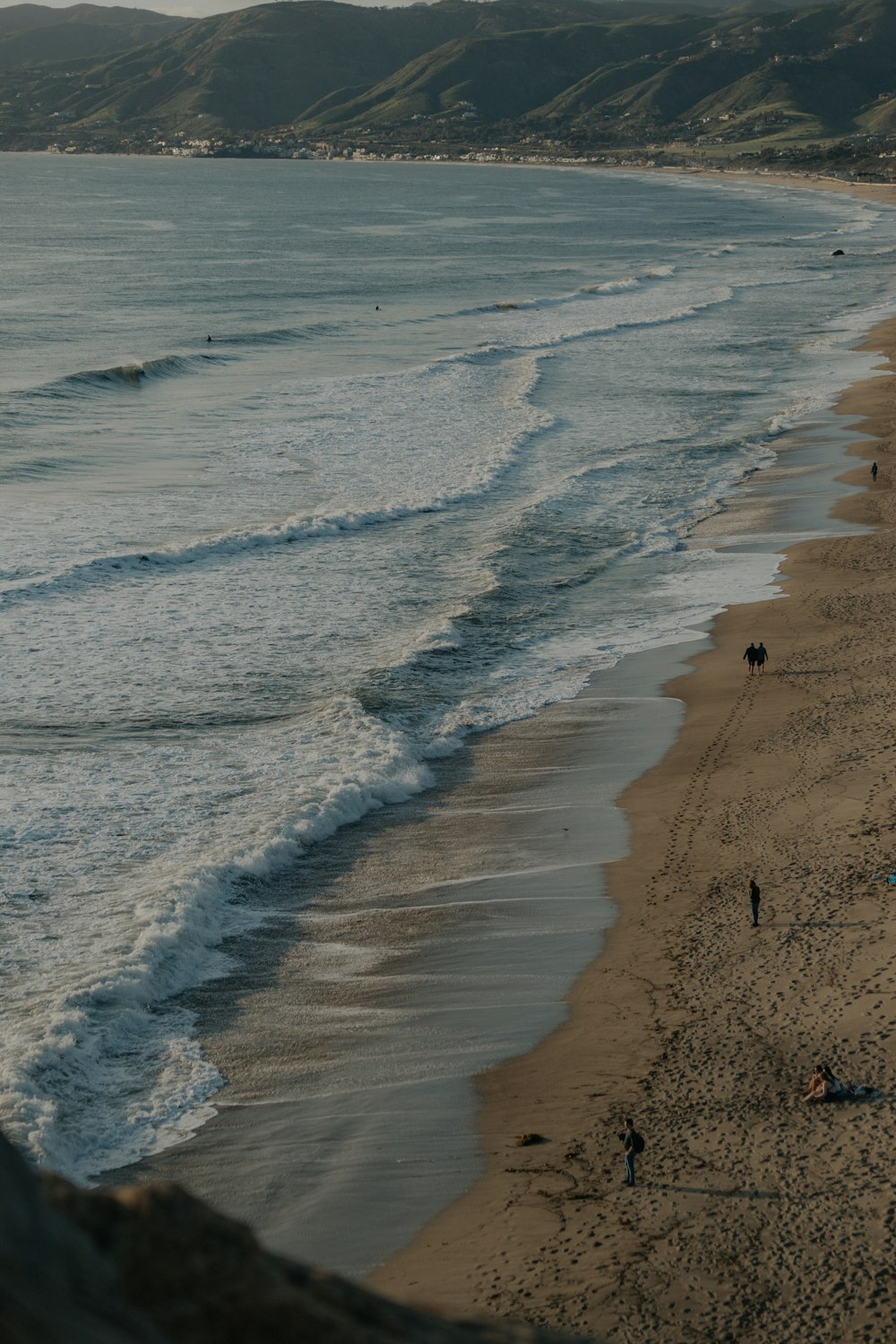 landscape photography of beach