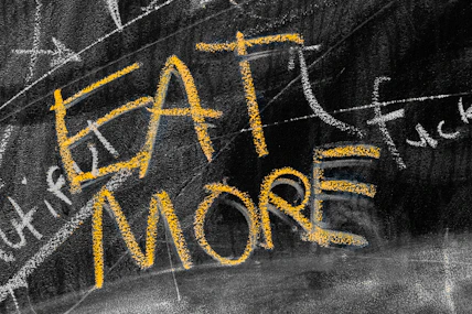 eat more text