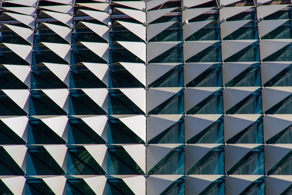 a close up of a building with many windows