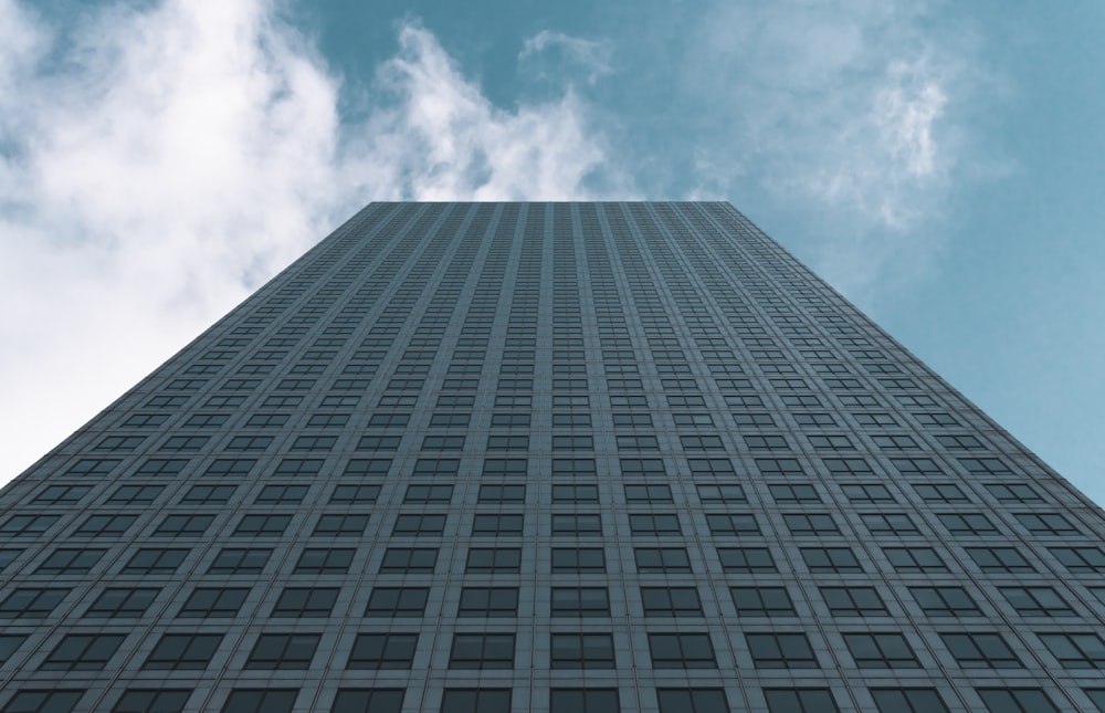 low-angle photography of high-rise building