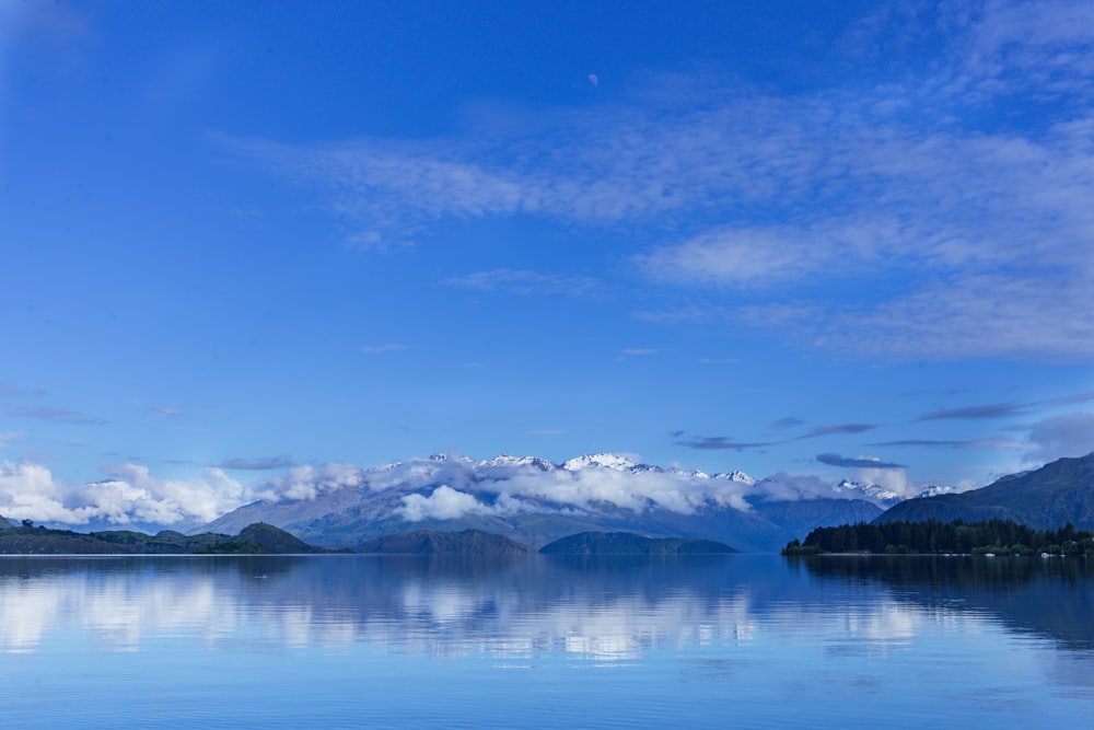 glacier mountains and ocean during day