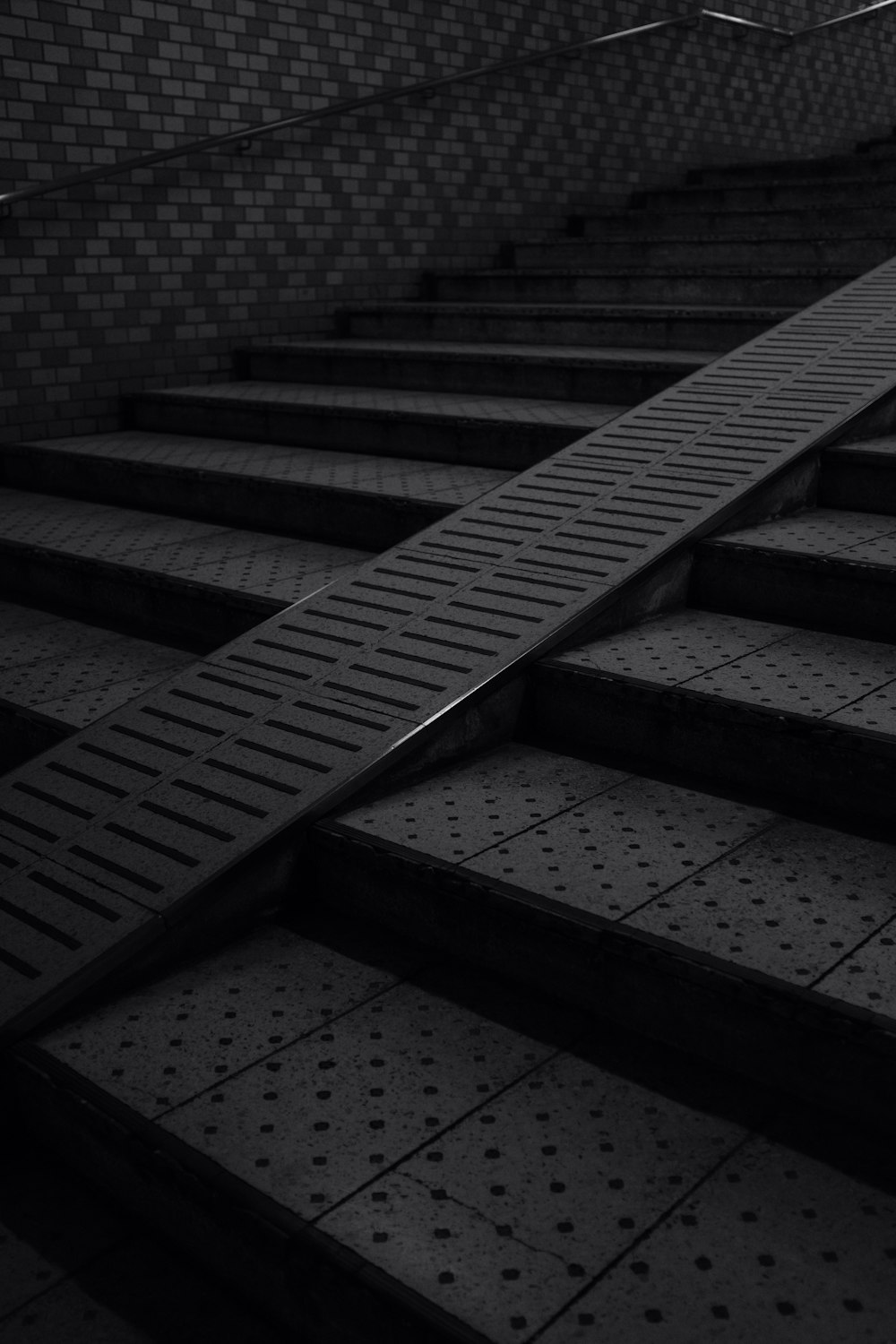 escadas pretas