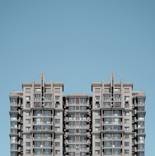 gray high-rise buildings