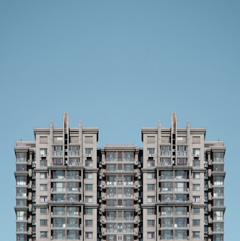gray high-rise buildings