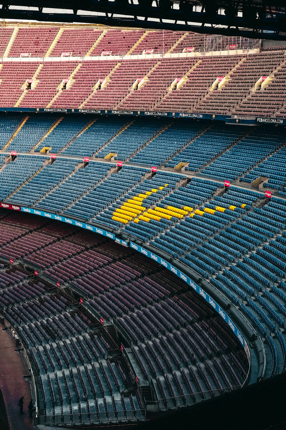 empty stadium