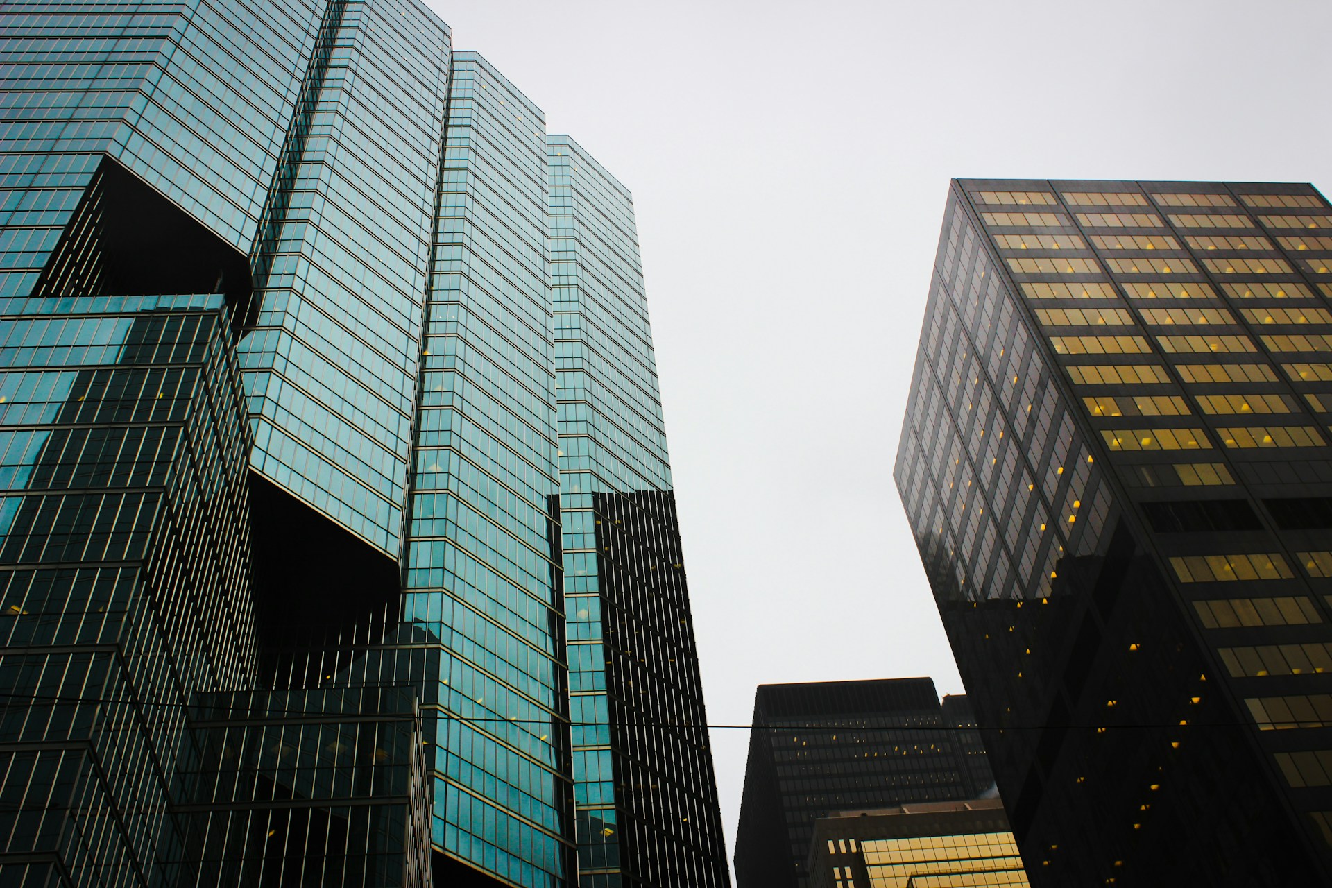 two high-rise buildings