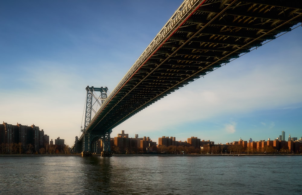 Fotografía de paisaje de puente