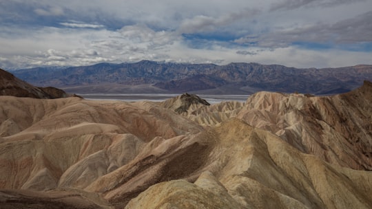 landscape photography of mountain in Death Valley National Park, Zabriskie Point United States