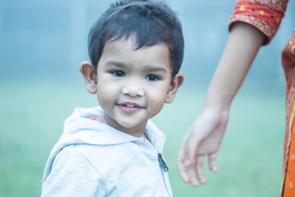 boy smiling