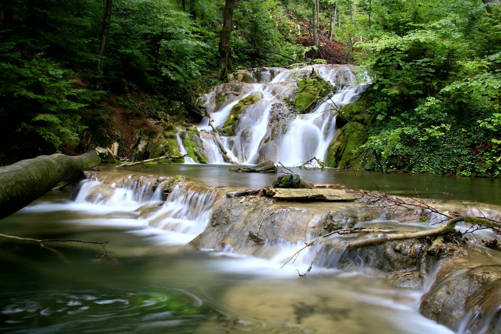 waterfalls nature scenery