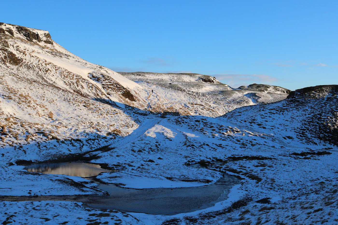 Hrunalaug geothermal pool in Iceland