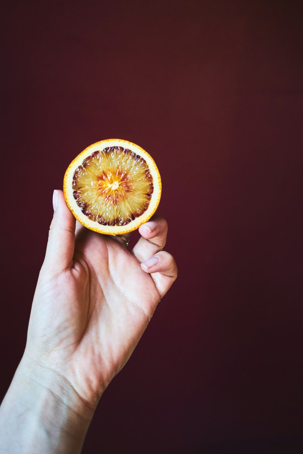 sliced of grapefruit