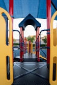 multicolored playing ground at daytime