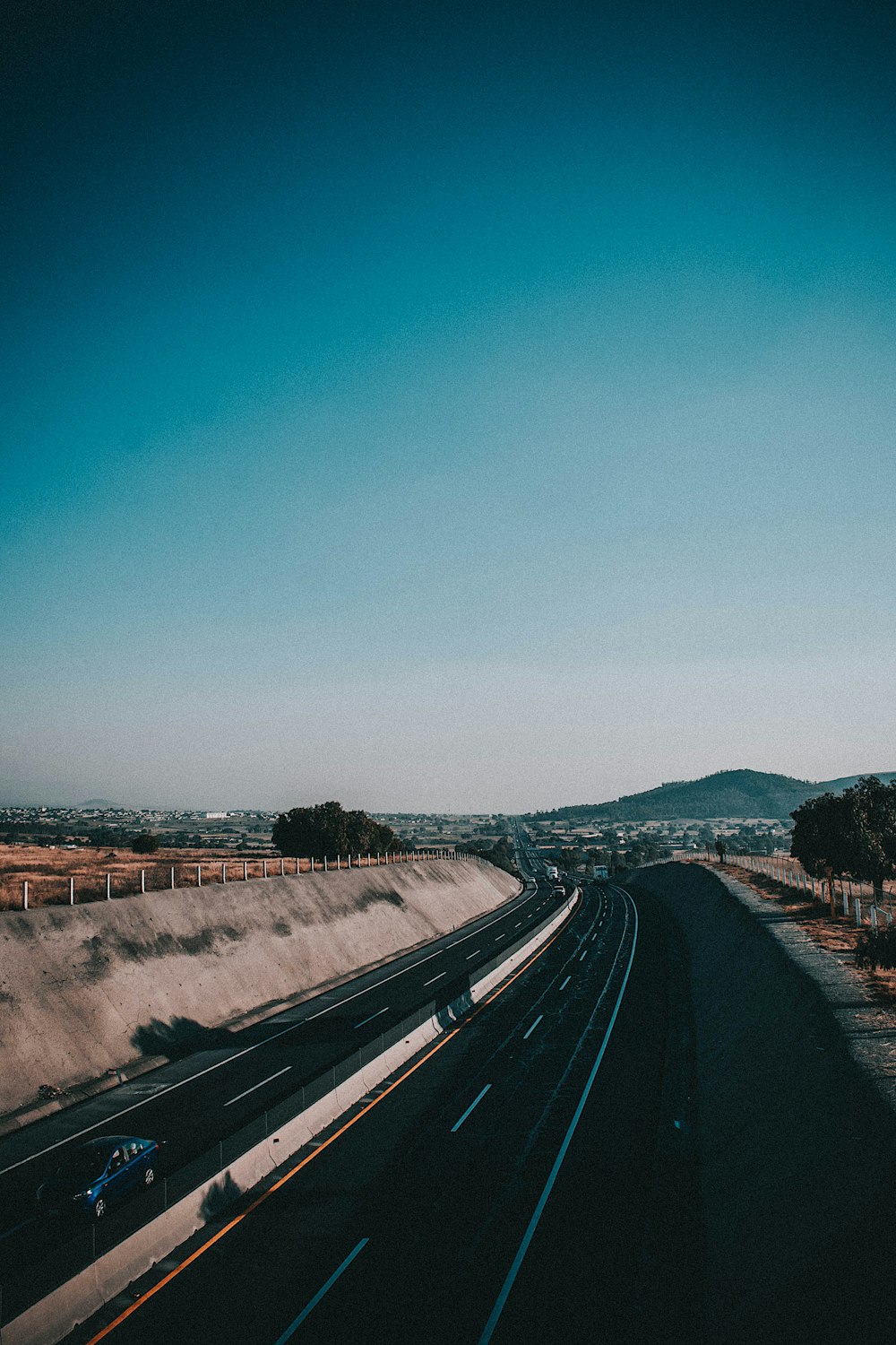 landscape photo of road during daytime