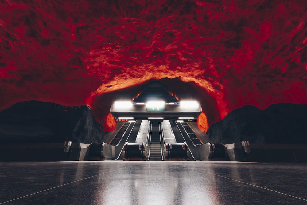 underground escalators