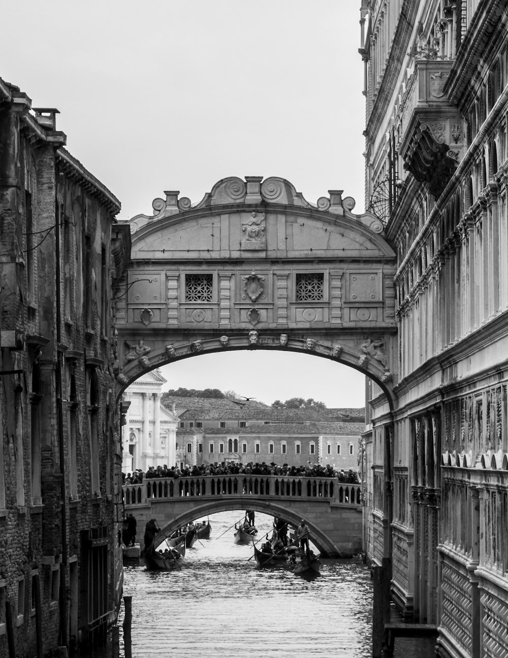 concrete bridge over river during day