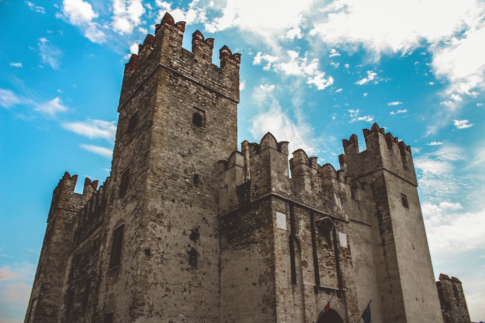 brown castle during daytime