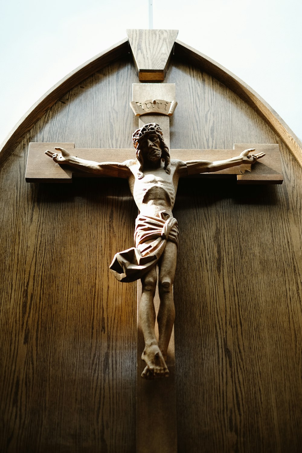 Jesus im Kreuz Wanddekoration