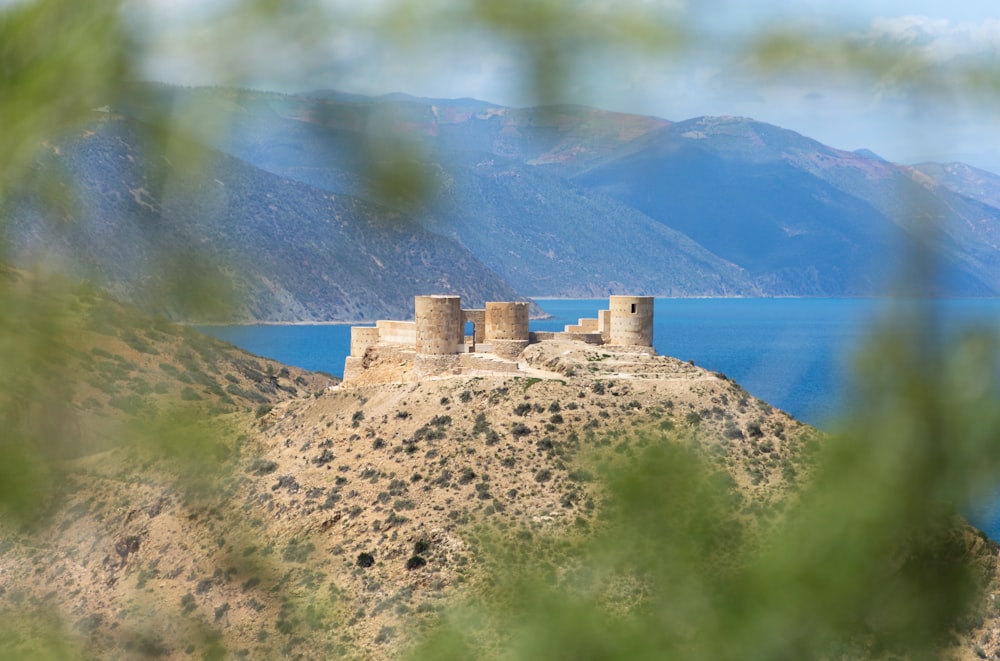 landscape photography of castle