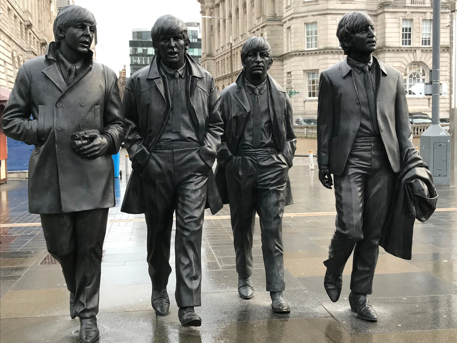 Beatles album art and music culture, illustrating the band's ongoing presence in American music search behavior