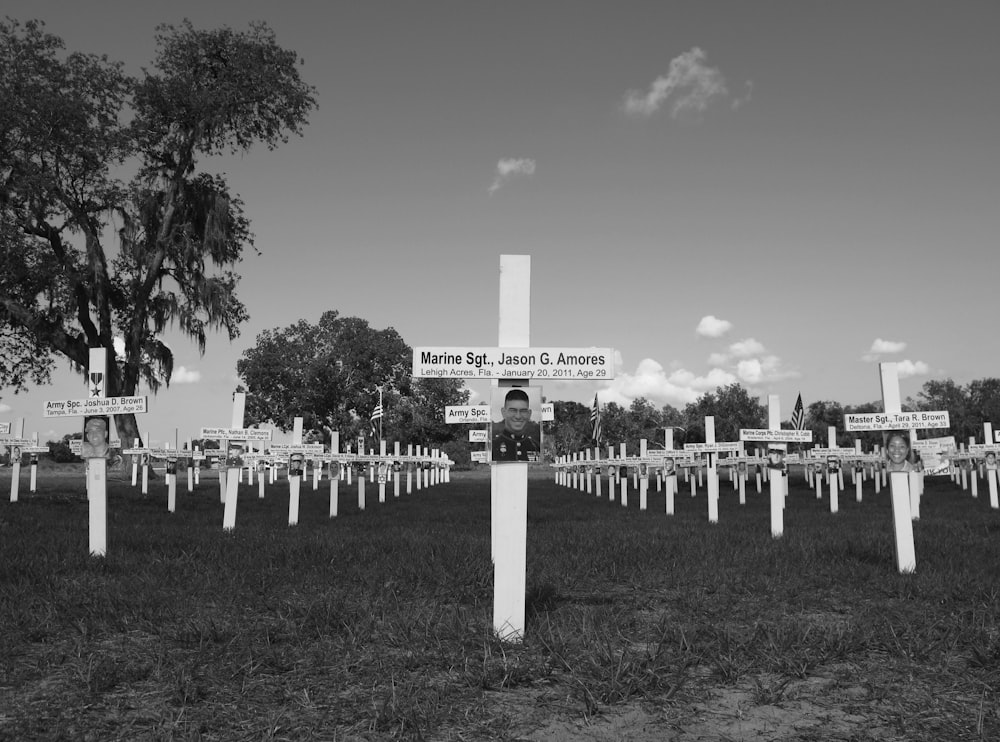 Photographie de cimetière américain