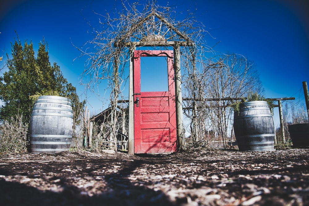 Porta rossa a 3 ante Half Lite