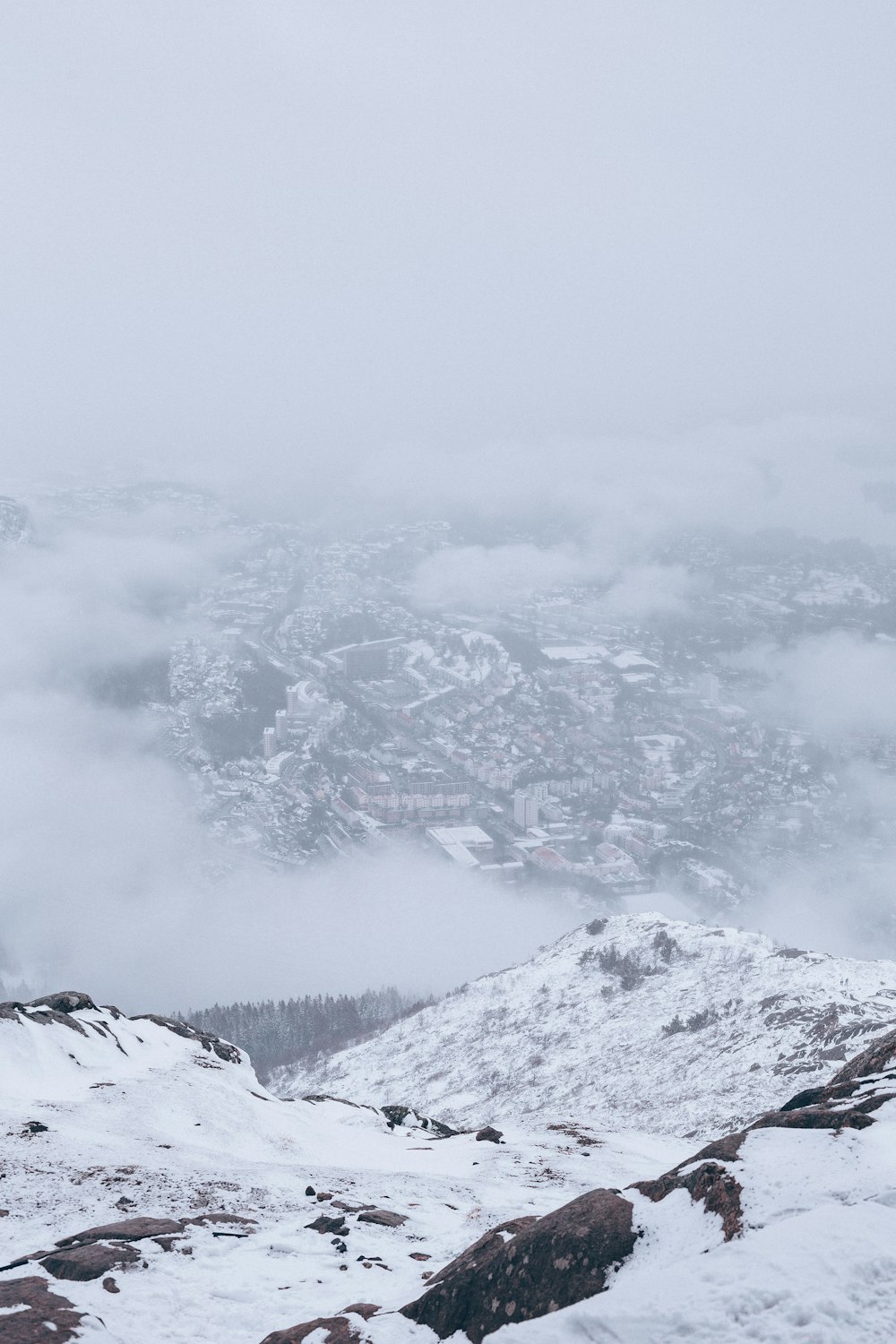 icy mountain