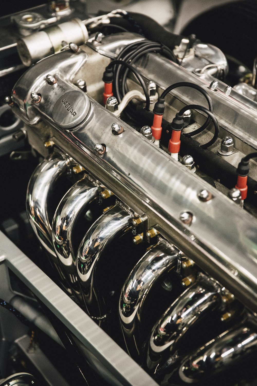 stainless steel engine bay