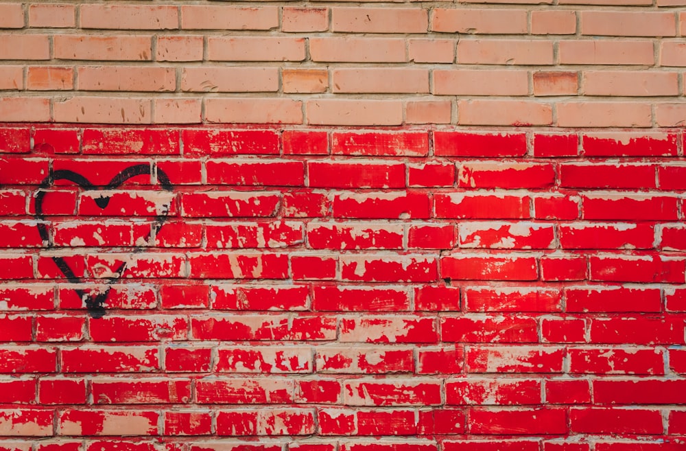 red wall bricks