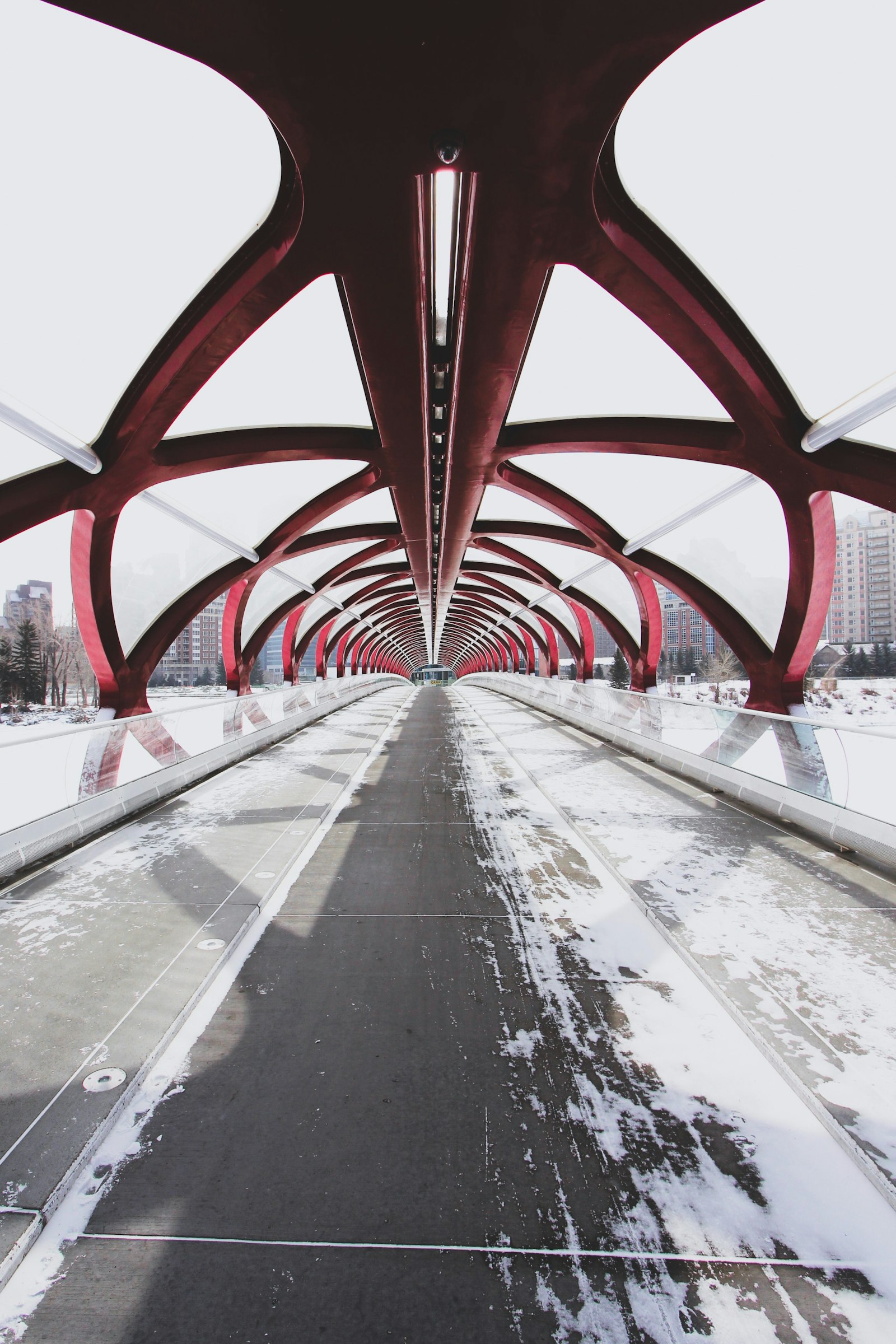 Canon EOS 550D (EOS Rebel T2i / EOS Kiss X4) + Canon EF-S 10-22mm F3.5-4.5 USM sample photo. Empty tunnel bridge at photography