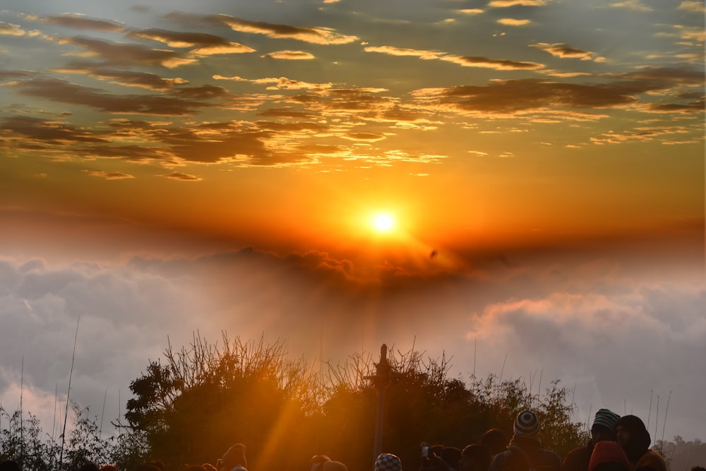 nubes crepusculares