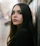 girl wearing black top selective focus photography