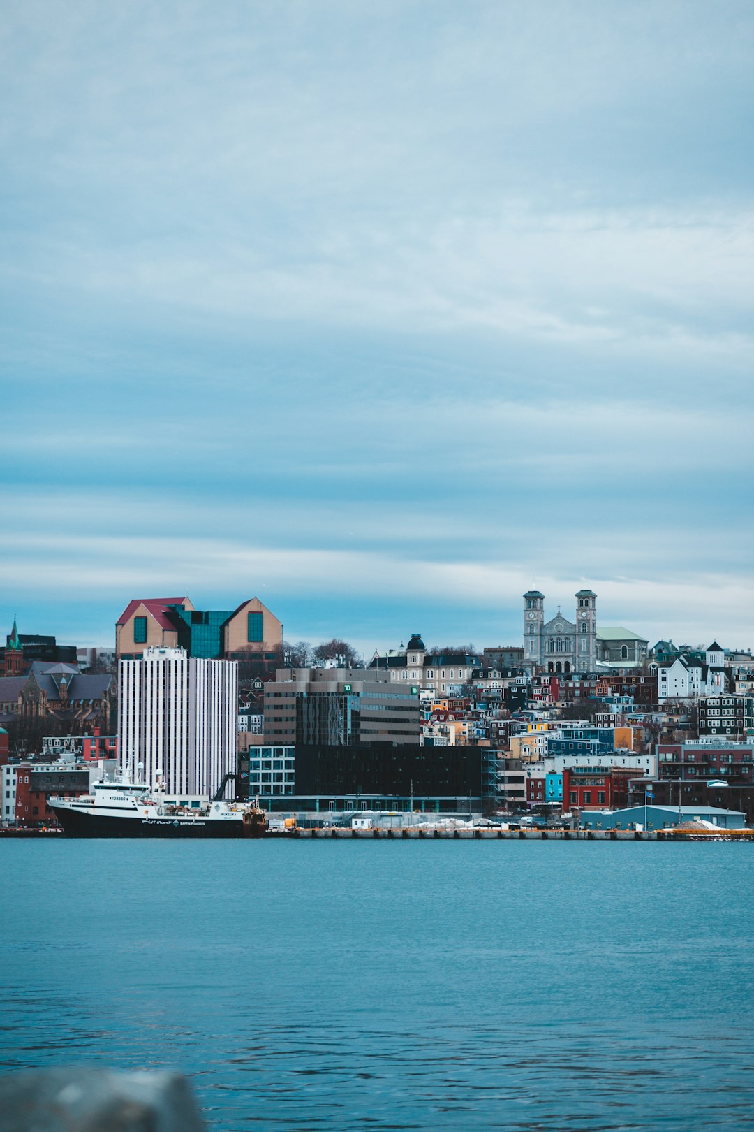 buildings near ocean