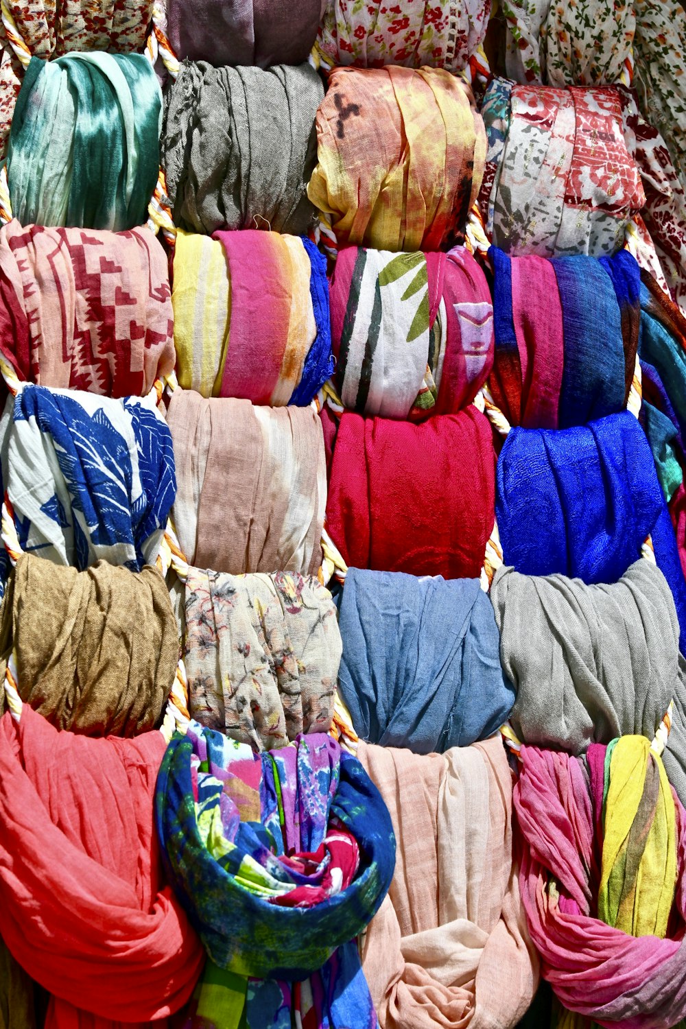 assorted-color textile lot