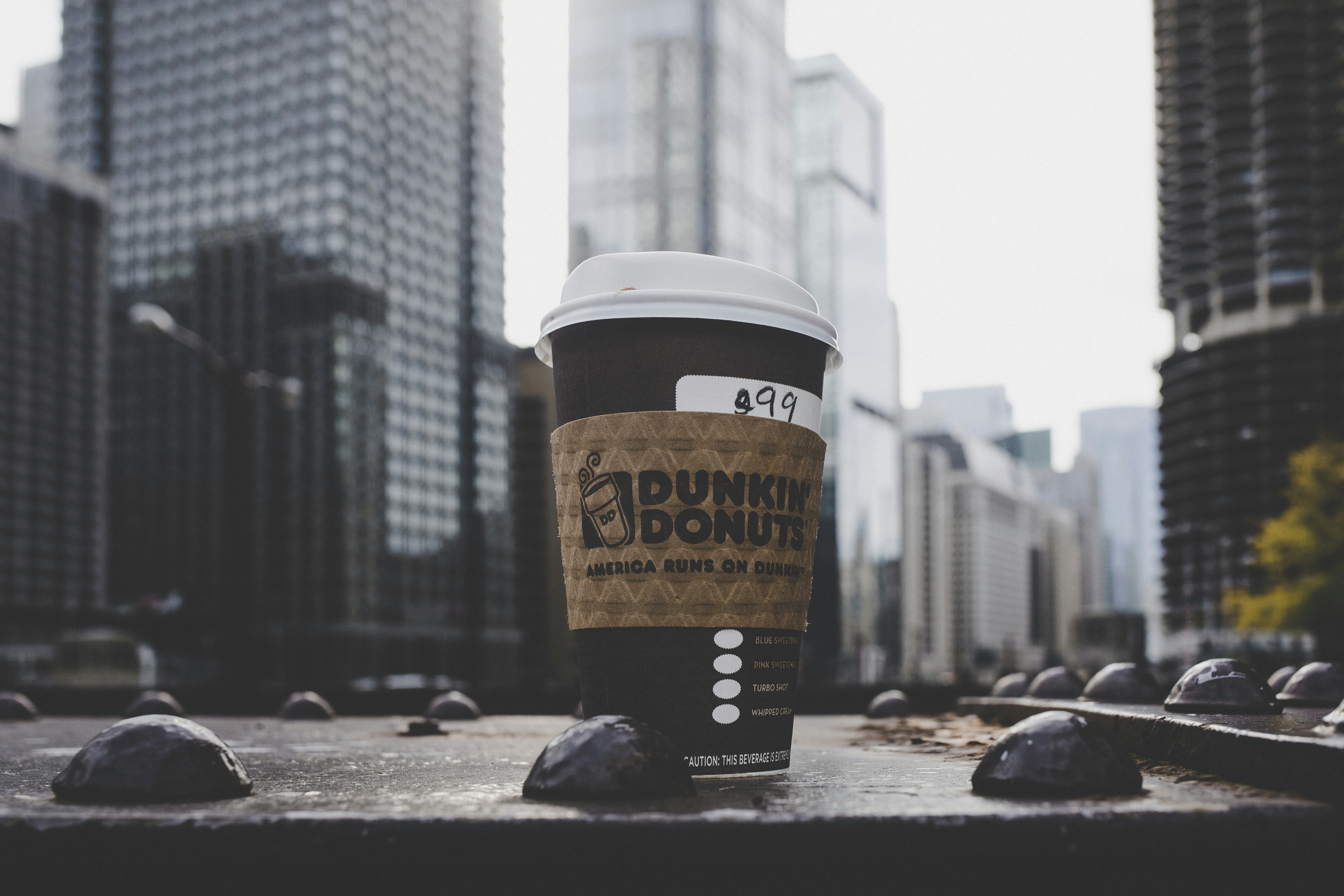 Dunkin Donuts plastic cup photo Free Chicago Image on Unsplash