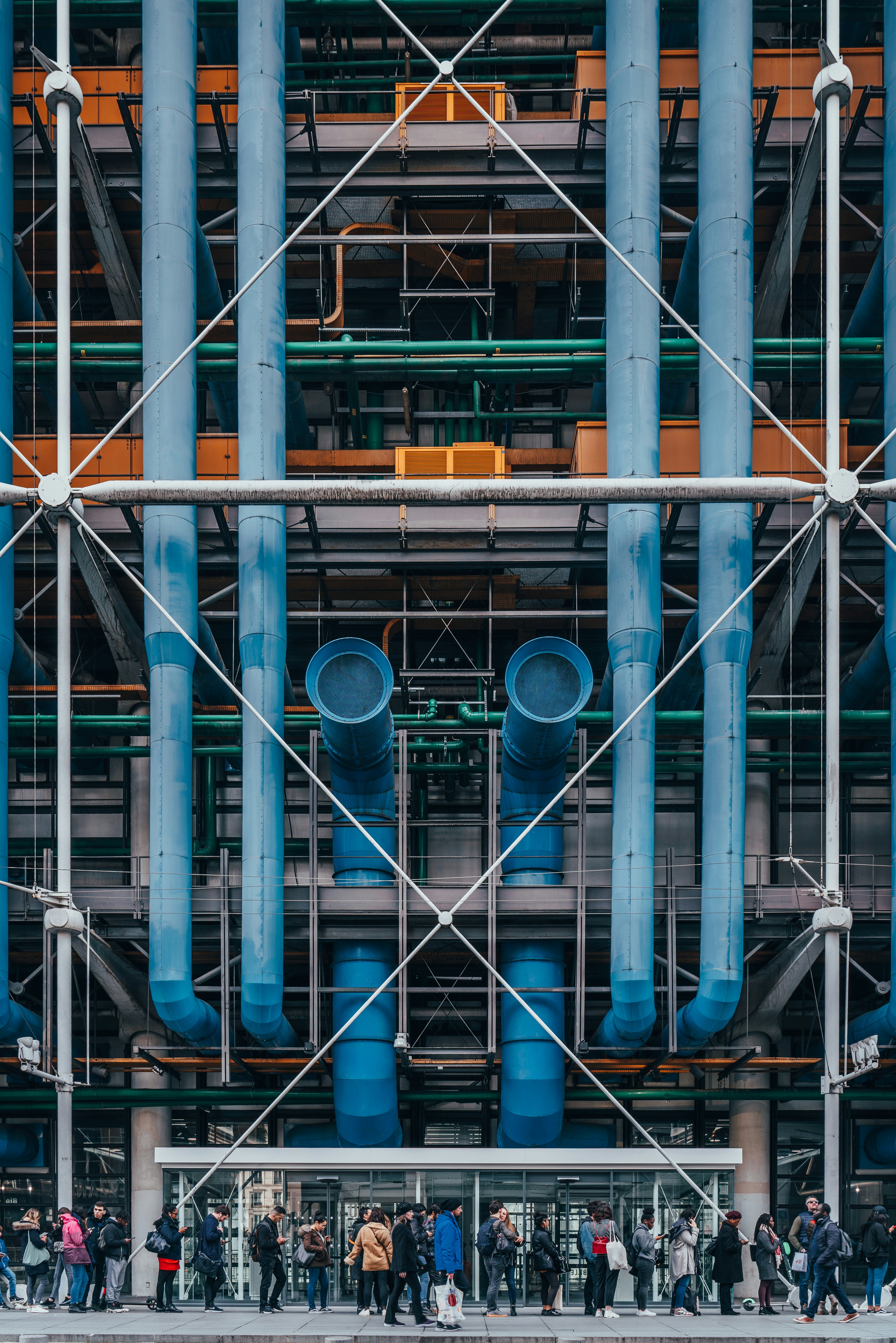 people under construction site