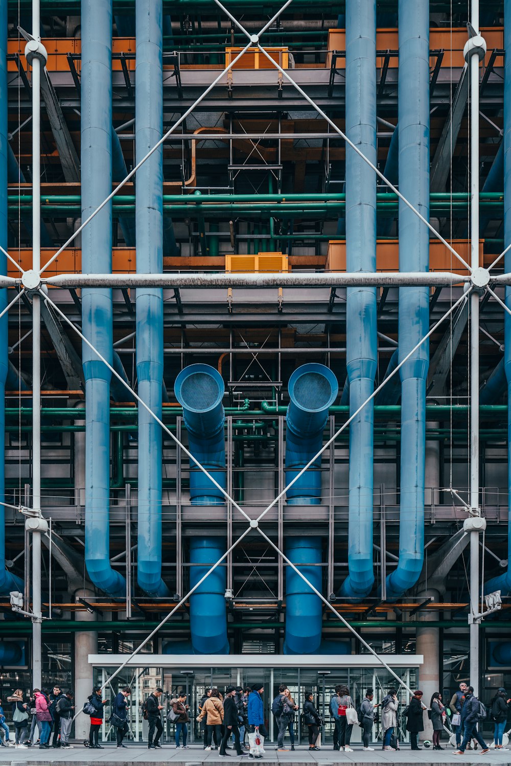 Menschen auf der Baustelle