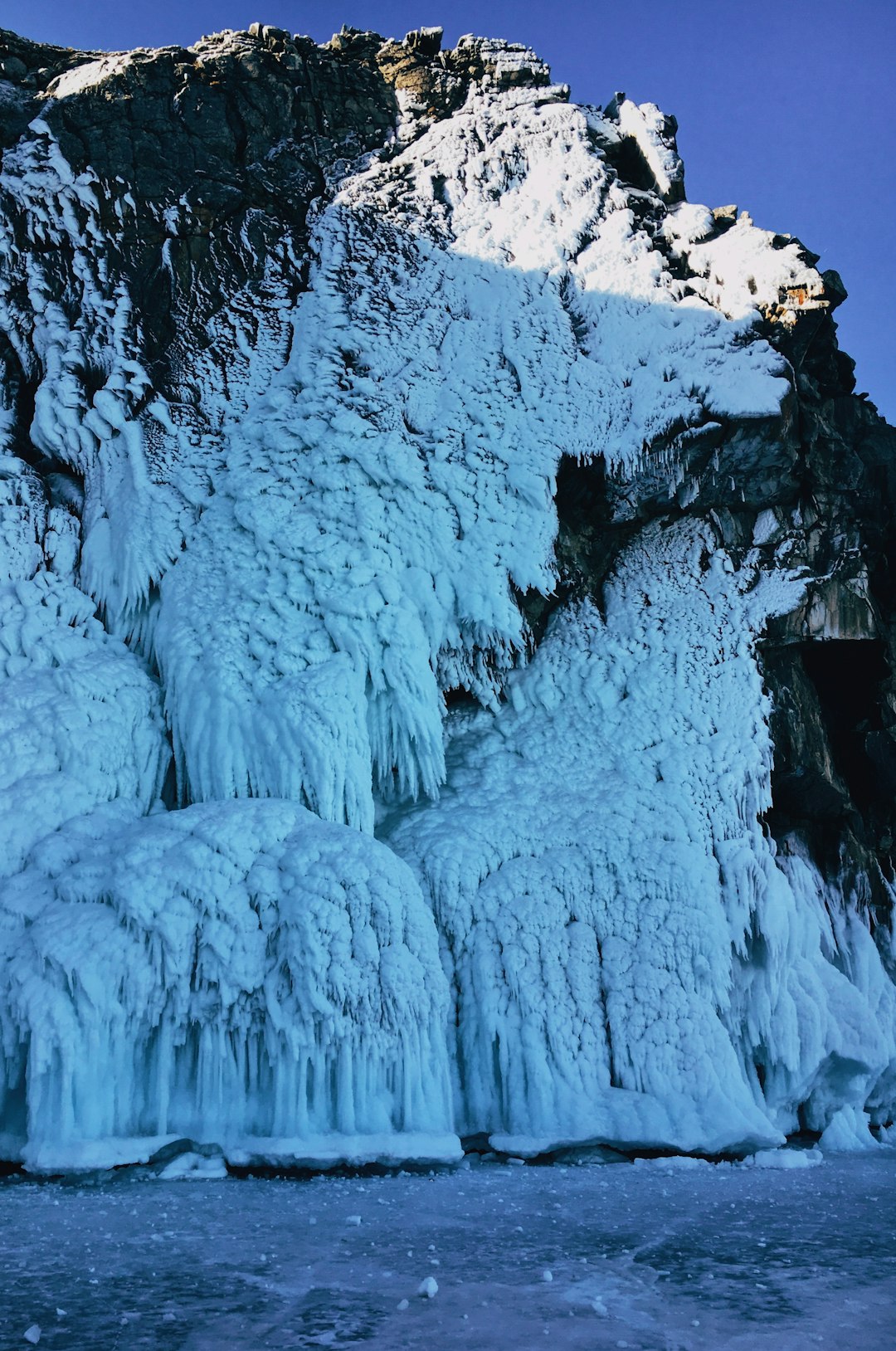 snow covered mountain