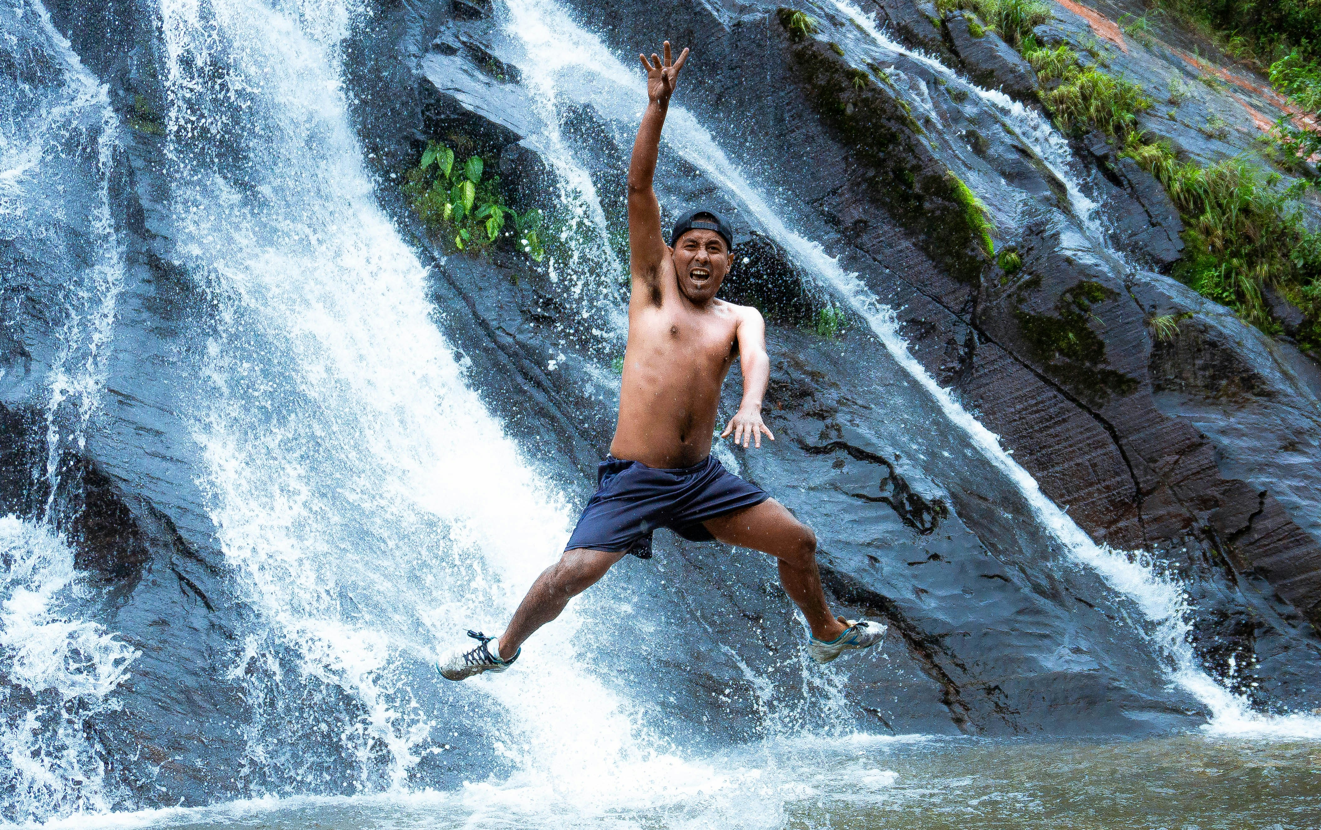 Adults enjoying leisure activities