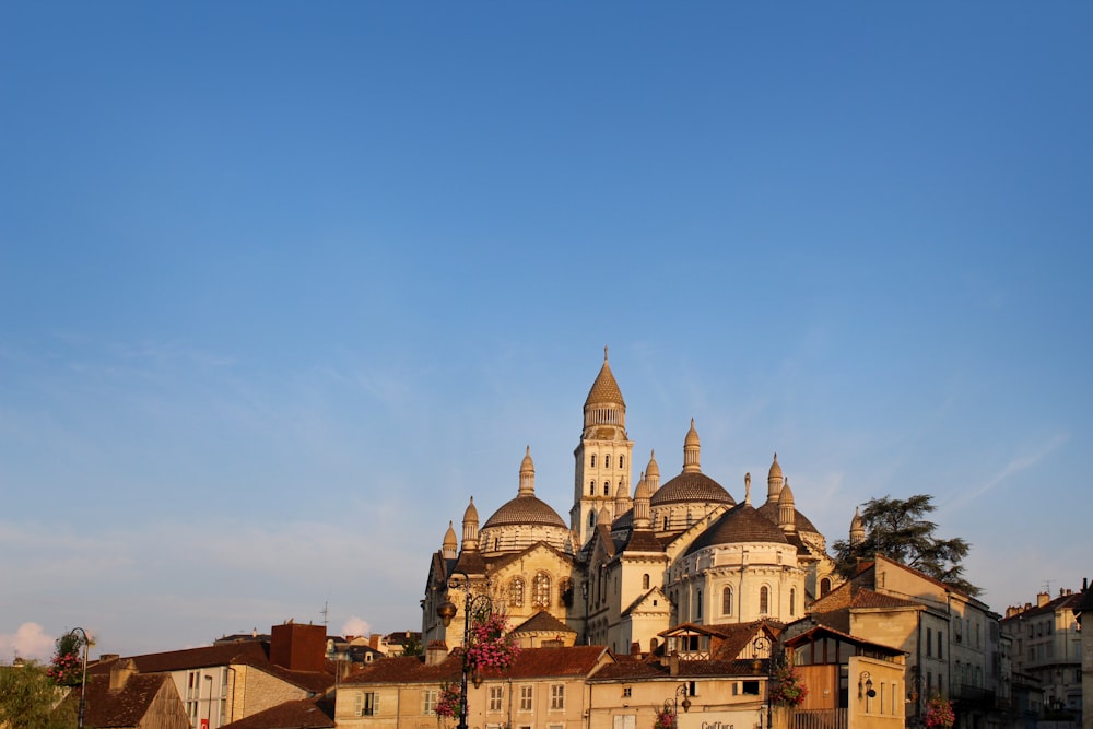 brown concrete castle