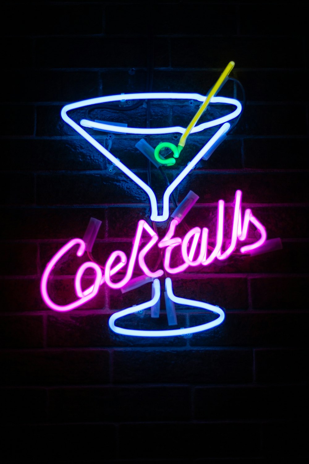 Cocktails LED signage