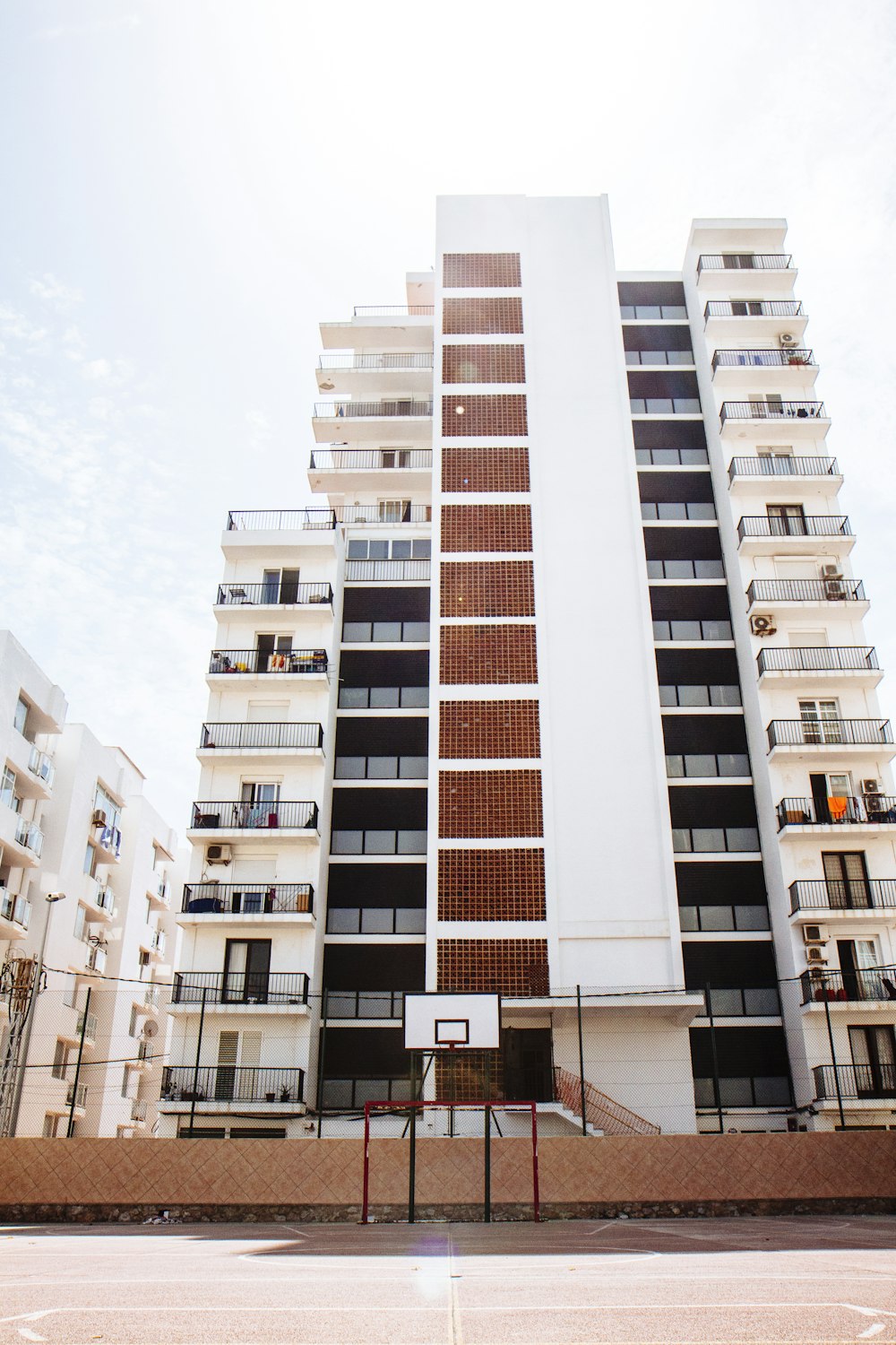 architectural photography of high rise building