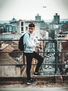 Harsh Goel exploring a new city, capturing moments of adventure and inspiration outside work.