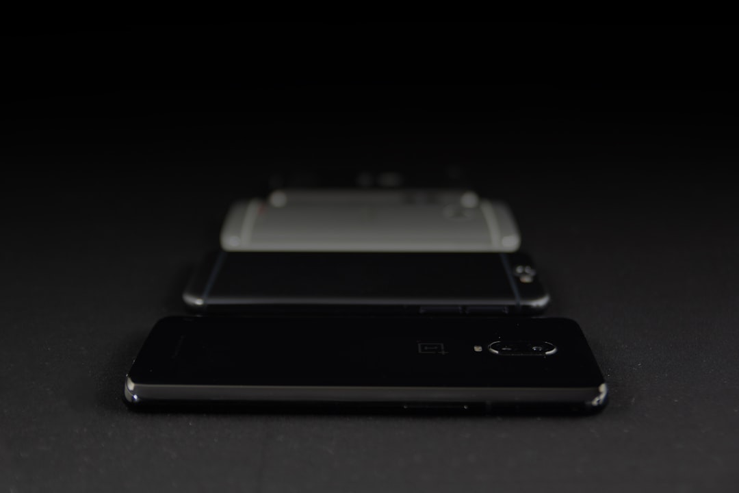 black and gray smartphones