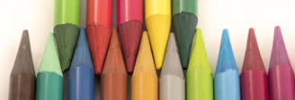 assorted-color crayons