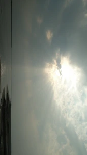 Clean horizon line with light breaking through, representing new beginnings.