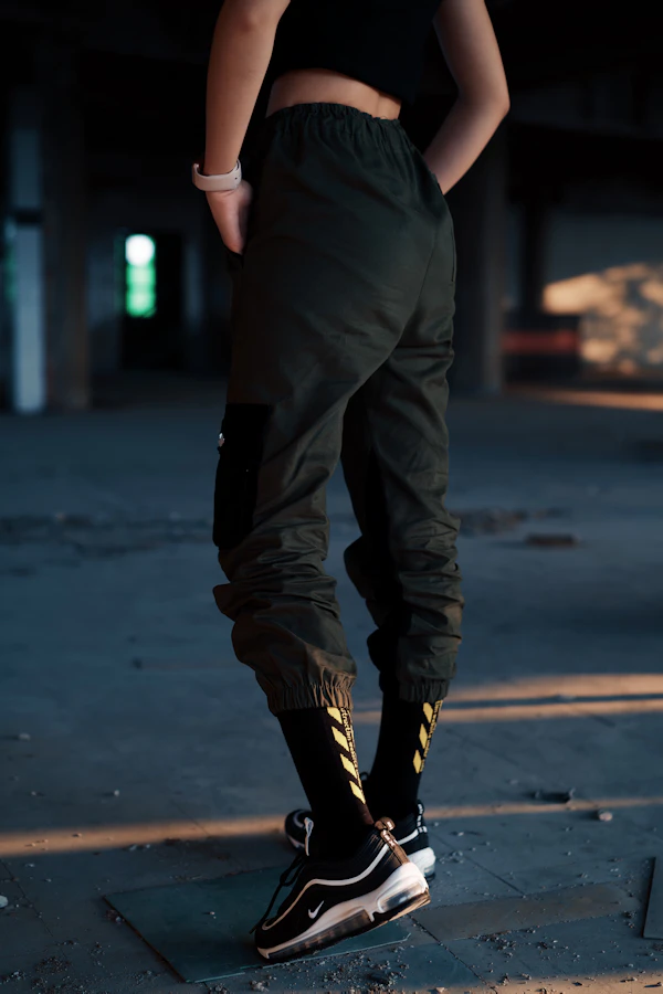 Jogger Track Series negro