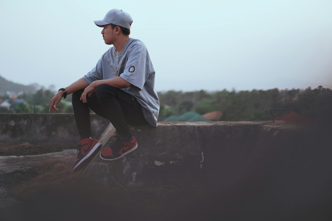 streetwear flatlay