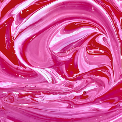 A swirling blend of multiple pink and red hues forming an abstract, feminine energy pattern inspired by kundalini and shakti.